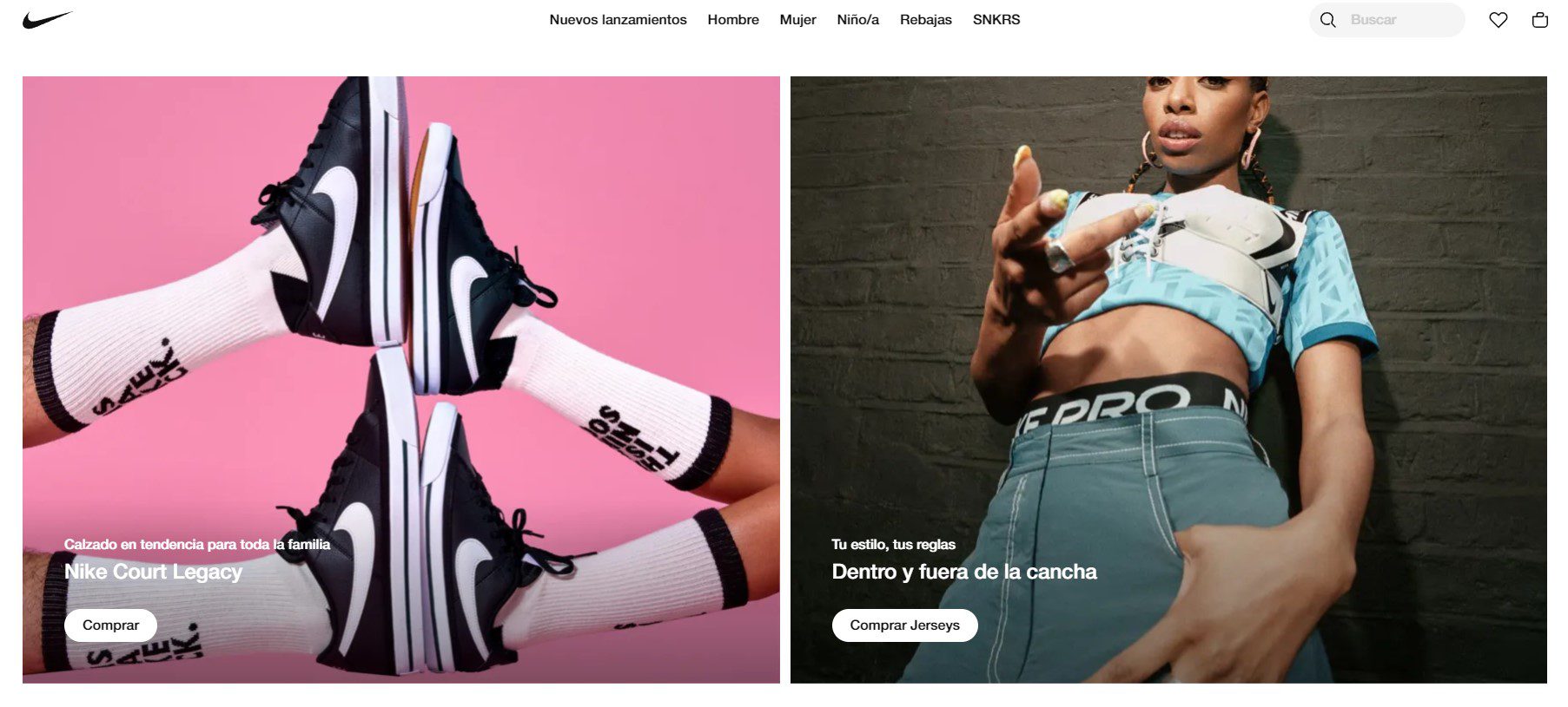 Que puedes comprar en Nike en línea