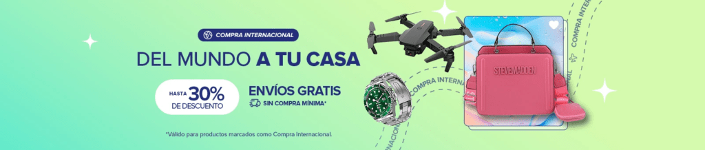 Compra internacional productos chinos en Mercado Libre