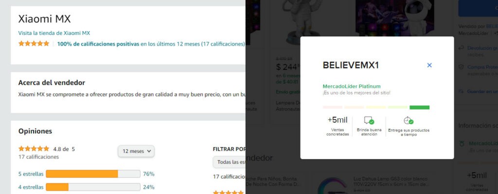 Vendedores chinos en Mercado Libre y Amazon