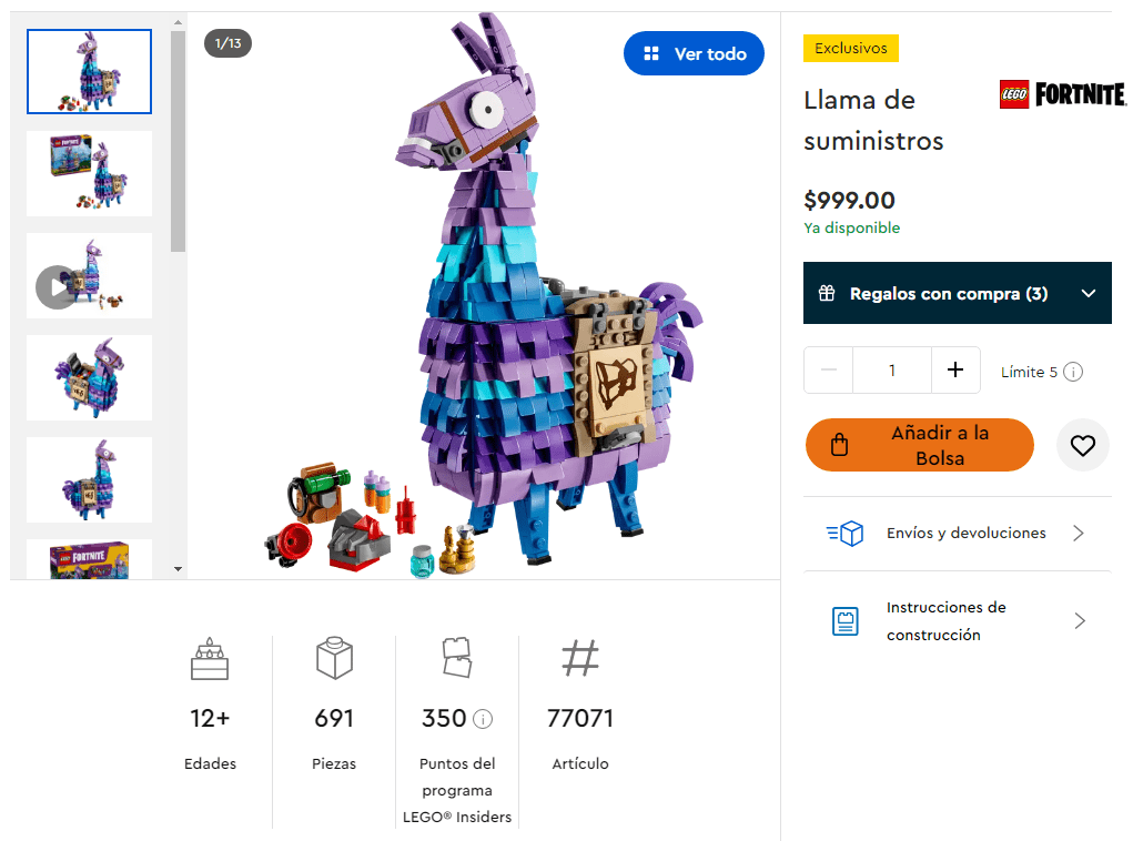 Comprar en Lego