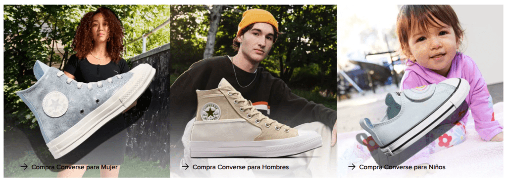 Qué puedo comprar en Converse en línea