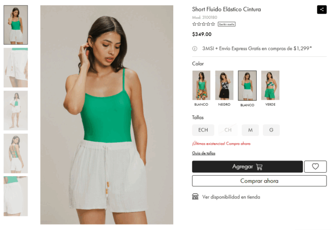 Como comprar en línea en C&A Moda