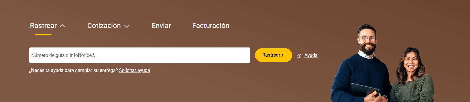 Rastreo y seguimiento de paquetes y pedidos en UPS