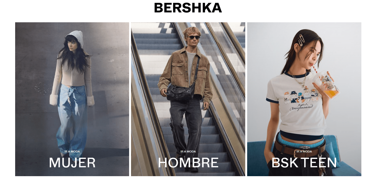 Qué puedo comprar en la tienda en línea de Bershka