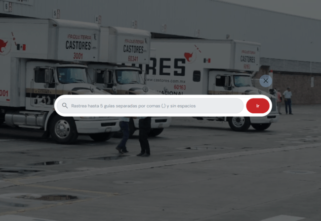 Como hacer el rastreo de un paquete enviado por Castores