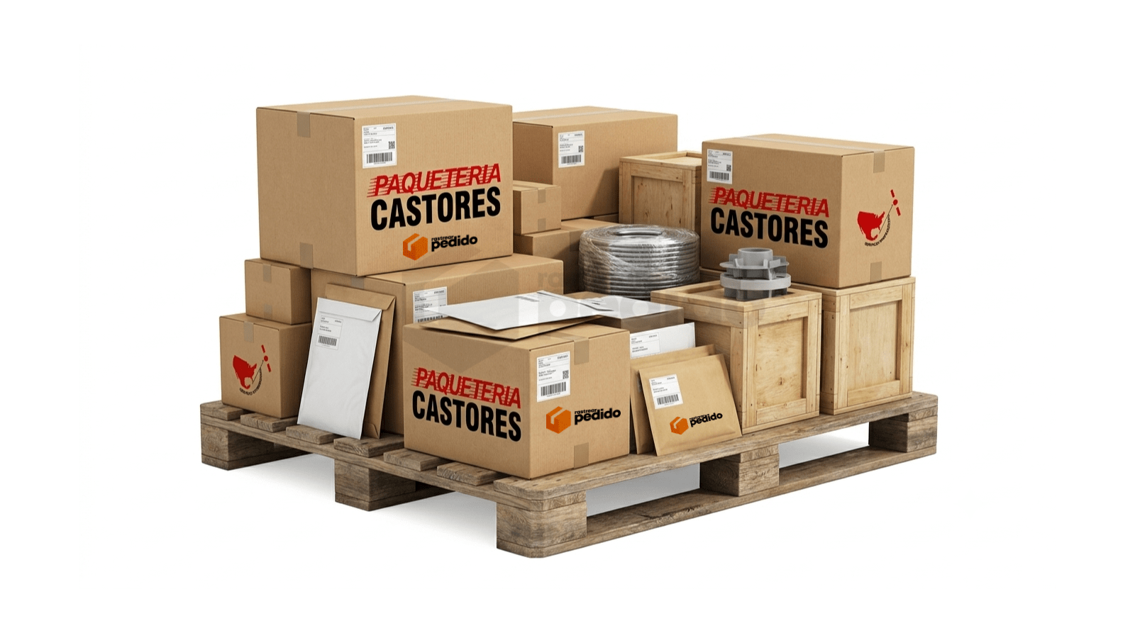 Tipos de envío de paquetes en Castores