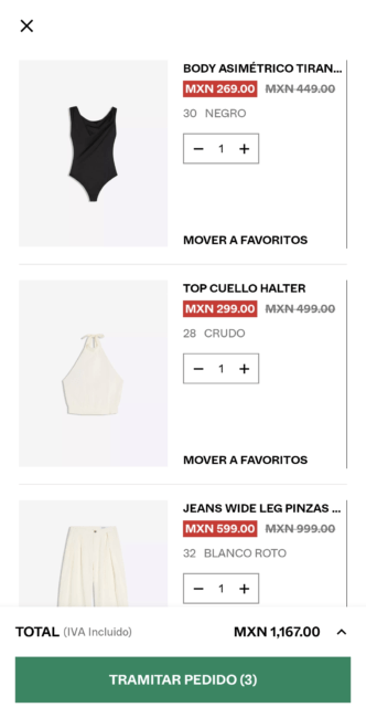 ¿Cómo comprar en la tienda en línea de Bershka?